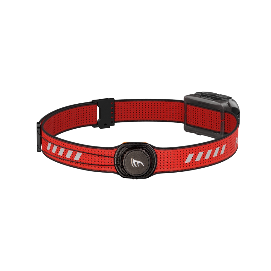 Fenix HL18RTV20BLC - LED pandelampe dæmpbar og genopladelig LED/USB IP66 800 lm 160 timer sort/orange
