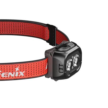 Fenix HL18RTV20BLC - LED pandelampe dæmpbar og genopladelig LED/USB IP66 800 lm 160 timer sort/orange