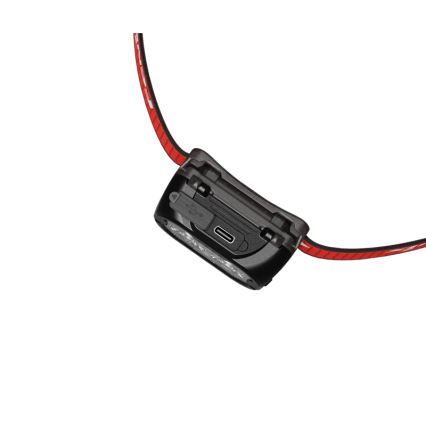 Fenix HL18RTV20BLC - LED pandelampe dæmpbar og genopladelig LED/USB IP66 800 lm 160 timer sort/orange