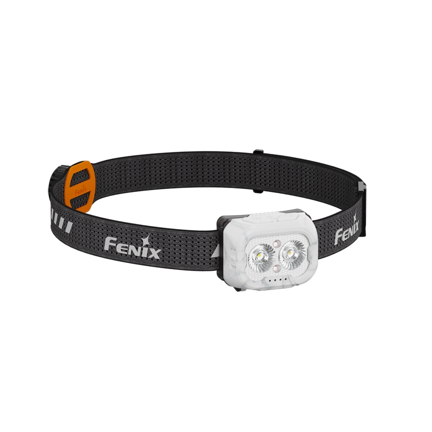 Fenix HL18RTV20WHT - LED pandelampe dæmpbar og genopladelig LED/USB IP66 800 skinnende 160 timer hvid/sort