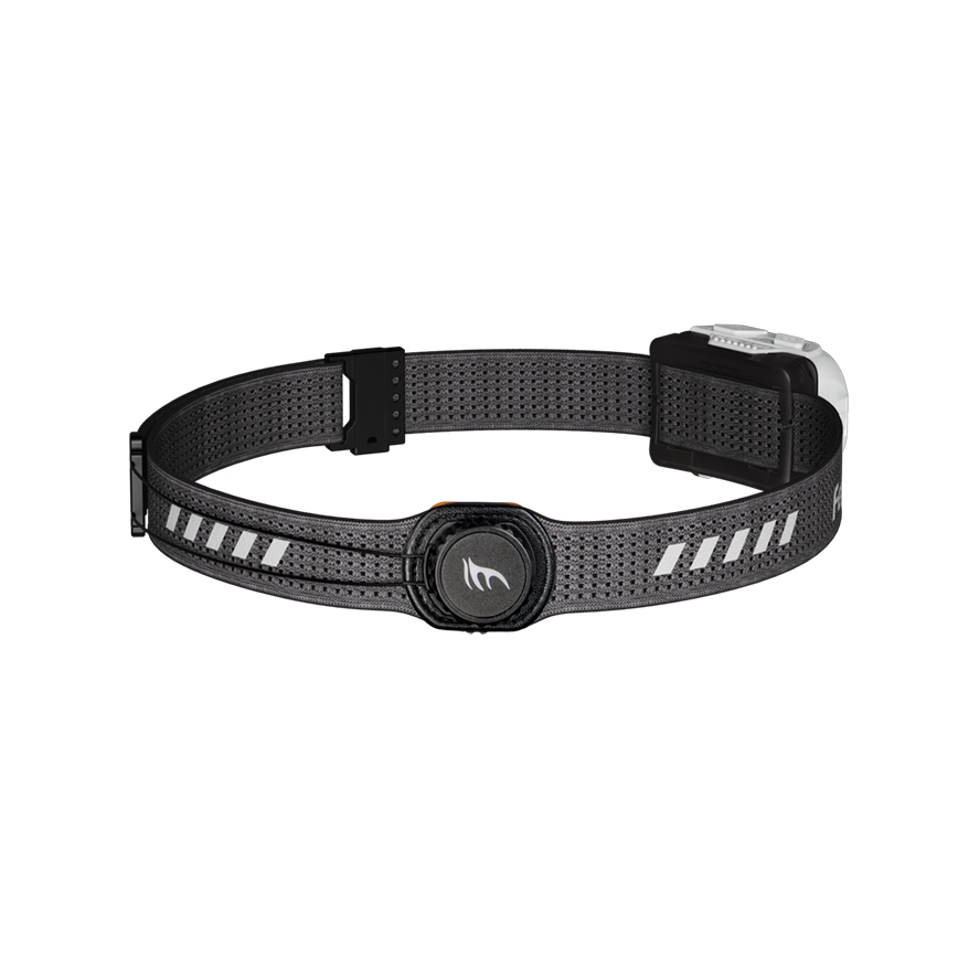Fenix HL18RTV20WHT - LED pandelampe dæmpbar og genopladelig LED/USB IP66 800 skinnende 160 timer hvid/sort