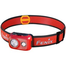 Fenix HL32RTRED - Genopladelig LED pandelampe LED/USB IP66 800 lm 300 timer rød/orange