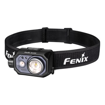 Fenix HL45R - LED pandelampe dæmpbar og genopladelig LED/USB IP66 1000 skinnende 240 timer sort
