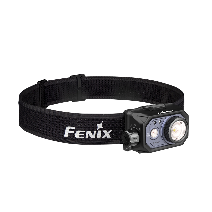 Fenix HL45R - LED pandelampe dæmpbar og genopladelig LED/USB IP66 1000 skinnende 240 timer sort