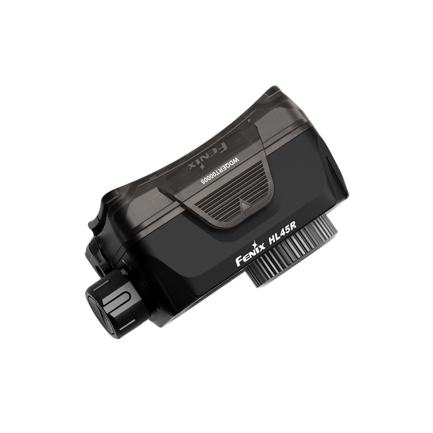 Fenix HL45R - LED pandelampe dæmpbar og genopladelig LED/USB IP66 1000 skinnende 240 timer sort
