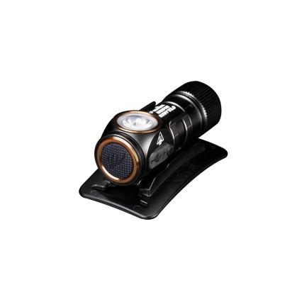 Fenix HM51RV30 - LED-dæmpbar genopladelig pandelampe LED/USB/1xCR123A 950 mAh IP68 860 lm 125 h orange