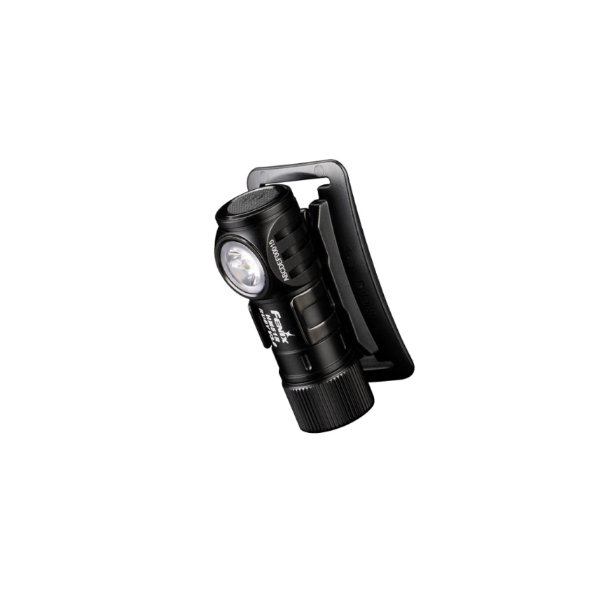 Fenix HM51RV3ABL - Dæmpbar genopladelig LED-pandelampe LED/USB/1xCR123A 950 mAh IP68 860 lm 125 h sort