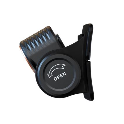 Fenix HM55RABL - LED dæmpbar genopladelig pandelampe LED/USB/1xCR123A 1600 mAh IP68 1200 lm 141,2 h sort