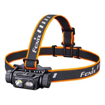 Fenix HM60RV20 - Dæmpbar genopladelig LED-pandelampe LED/USB 4000 mAh IP68 1600 lm 292 h orange