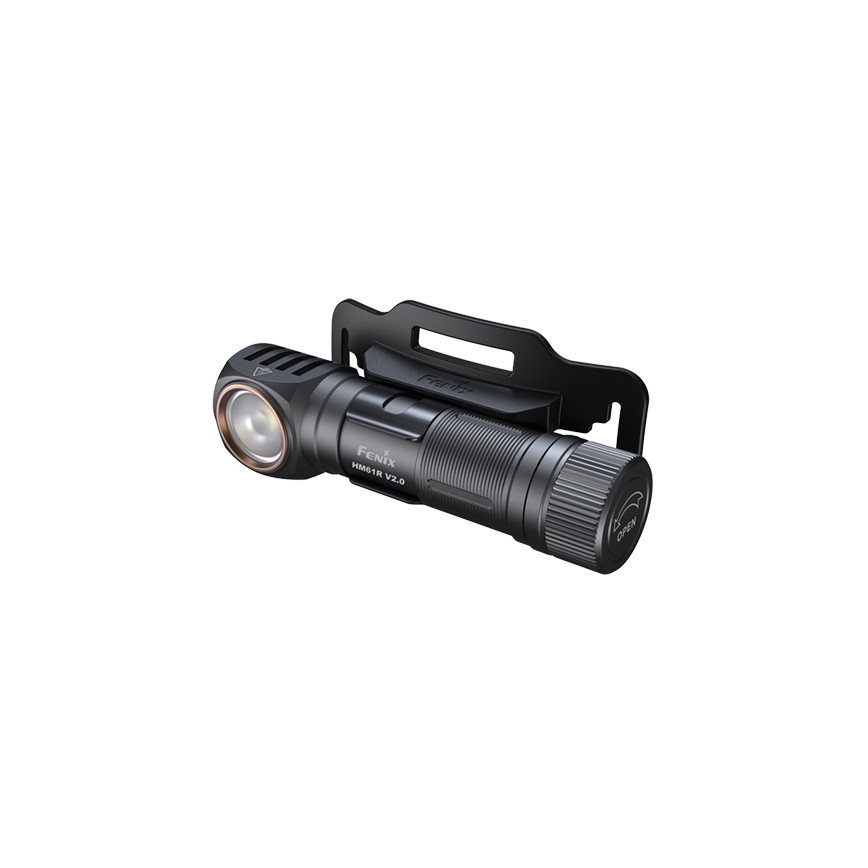 Fenix HM61RV20 - Genopladelig LED pandelampe LED/USB IP68 1600 lm 300 timer
