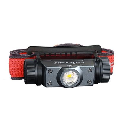 Fenix HM62TBLK - Genopladelig LED pandelampe dæmpbar LED/USB IP68 1200 lm 280 h