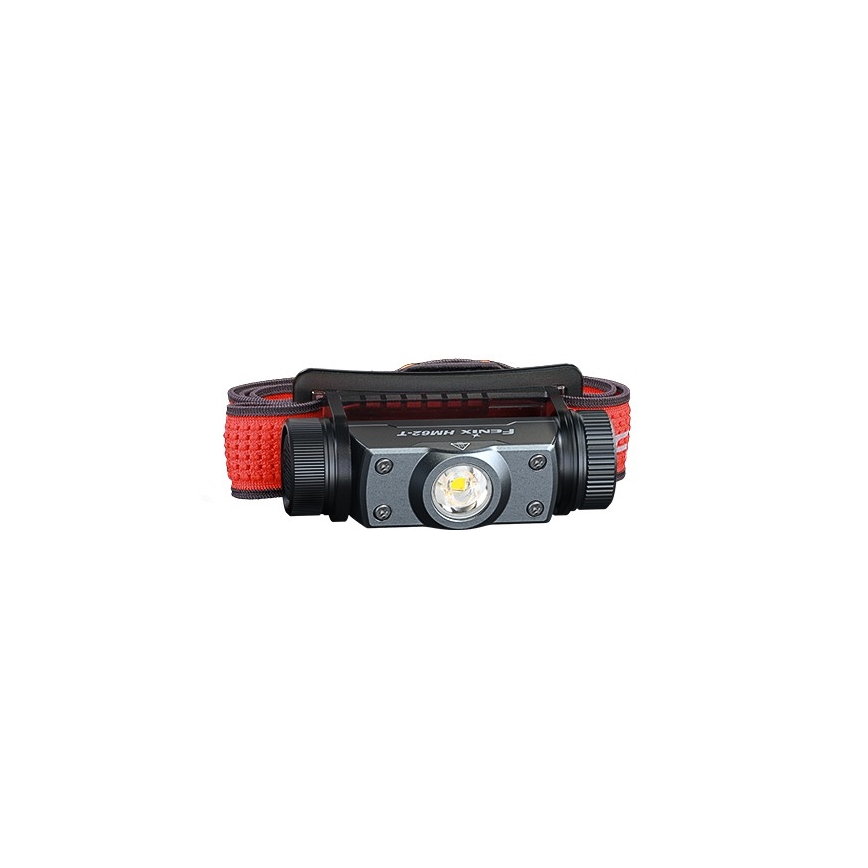 Fenix HM62TBLK - Genopladelig LED pandelampe dæmpbar LED/USB IP68 1200 lm 280 h