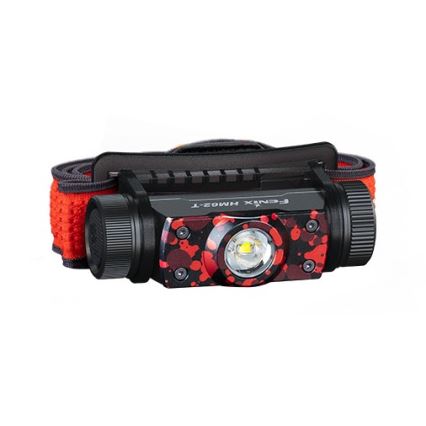 Fenix HM62TMGM - LED pandelampe dæmpbar og genopladelig LED/USB IP68 1200 skinnende 280 timer 3400 mAh