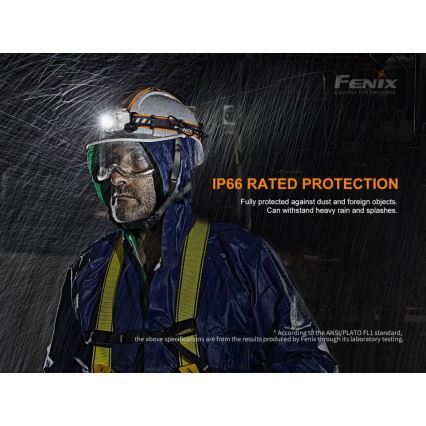 Fenix HP25RV20 - LED pandelampe genopladelig og dæmpbar 3xLED/1x21700 IP66 1600 lm 800 timer
