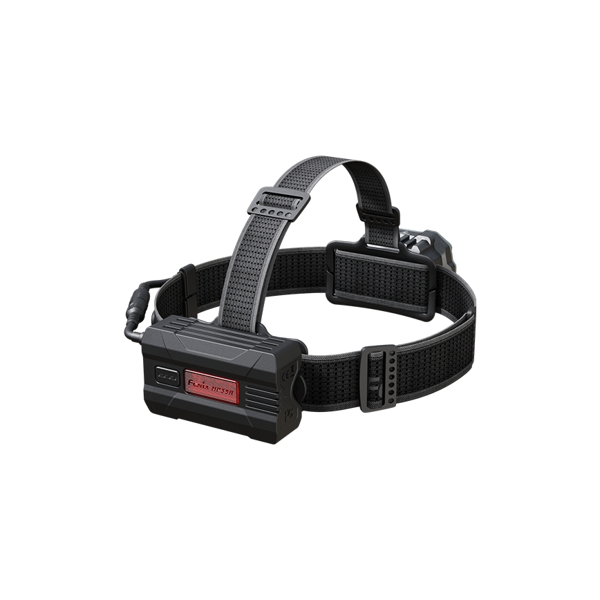 Fenix HP35R - Dæmpbar genopladelig pandelampe LED/USB 5000 mAh IP66 4000 lm 500 h sort
