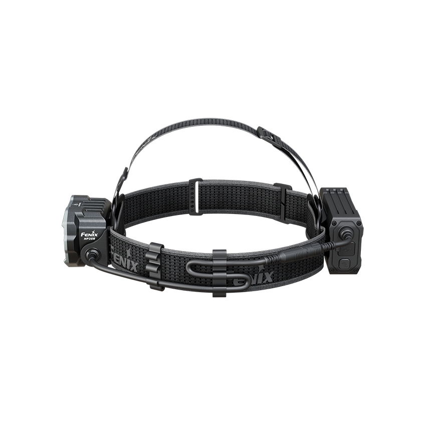 Fenix HP35R - Dæmpbar genopladelig pandelampe LED/USB 5000 mAh IP66 4000 lm 500 h sort