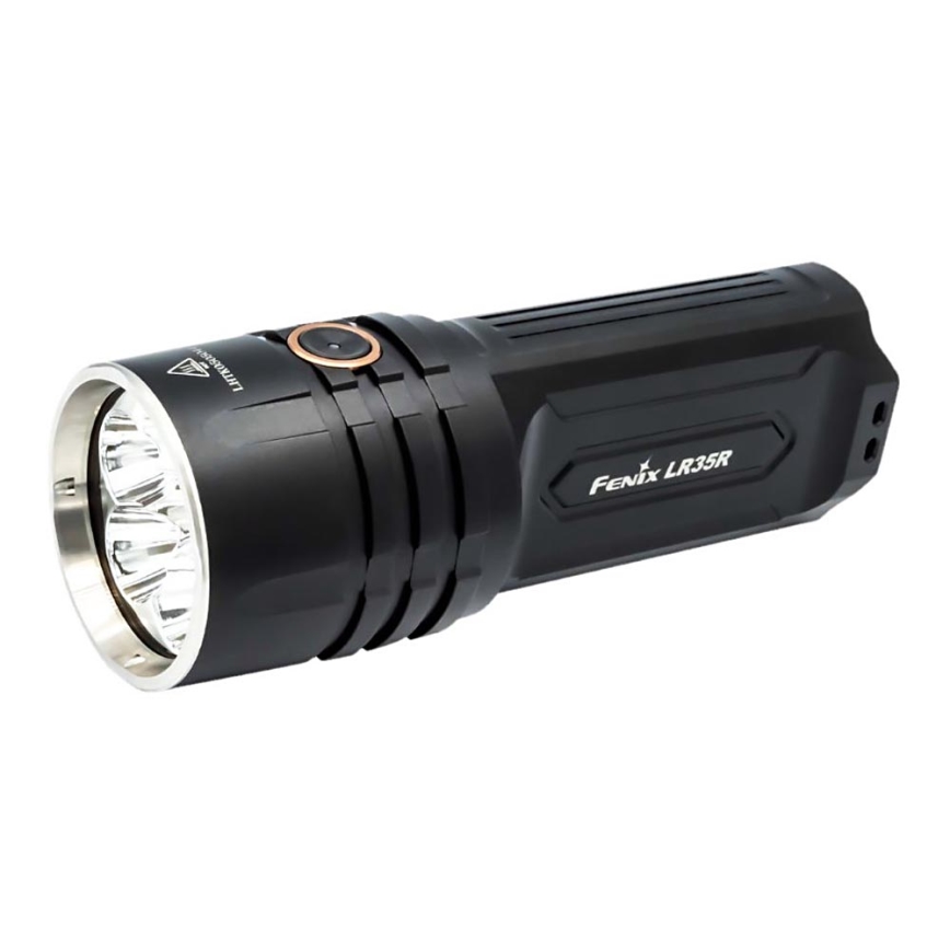 Fenix LR35R - LED lommelygte genopladelig 6xLED/2x21700 4000mAh IP68 10000 lm 80 timer