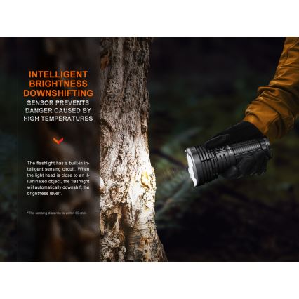 Fenix LR40RV20 - Genopladelig LED lommelygte LED/USB IP68 15000 skinnende 177 timer 5000 mAh