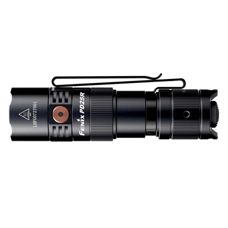 Fenix PD25R - Genopladelig LED lommelygte LED/USB/1xCR123A IP68 800 lm 70 timer 700 mAh