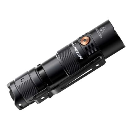 Fenix PD25R - Genopladelig LED lommelygte LED/USB/1xCR123A IP68 800 lm 70 timer 700 mAh