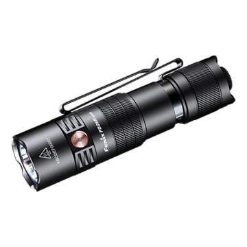 Fenix PD26RACE - LED-dæmpbar genopladelig lommelygte LED/USB 1600 mAh IP68 1300 lm 556 h sort