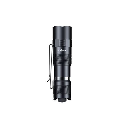 Fenix PD26RACE - LED-dæmpbar genopladelig lommelygte LED/USB 1600 mAh IP68 1300 lm 556 h sort