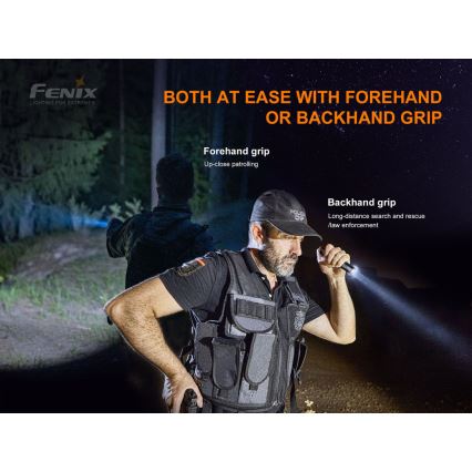 Fenix PD35V30 - Genopladelig LED lommelygte LED/USB/2xCR123A IP68 1700 skinnende 230 timer 2600 mAh