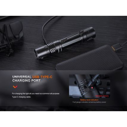 Fenix PD36RPRO - LED Genopladelig lommelygte LED/USB IP68 2800 lm 42 timer 5000 mAh