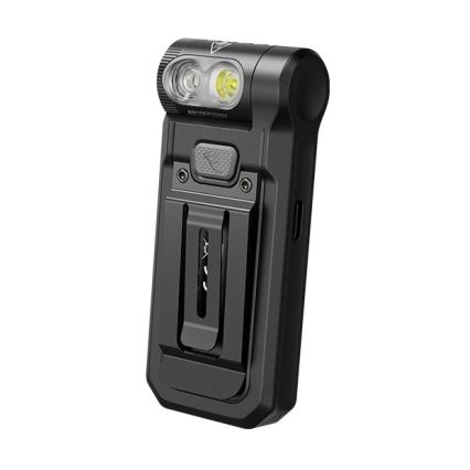 Fenix SW05RREDBLC - LED lommelygte dæmpbar og genopladelig LED/USB IPX6 150 lm 49 timer sort