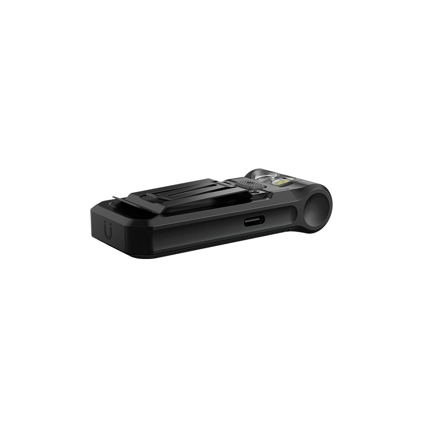 Fenix SW05RREDBLC - LED lommelygte dæmpbar og genopladelig LED/USB IPX6 150 lm 49 timer sort