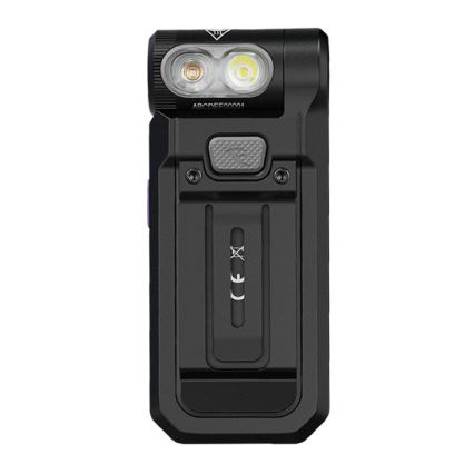 Fenix SW05RUVBLC - LED lommelygte dæmpbar og genopladelig LED/USB IPX6 150 lm 49 timer sort