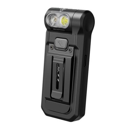 Fenix SW05RUVBLC - LED lommelygte dæmpbar og genopladelig LED/USB IPX6 150 lm 49 timer sort