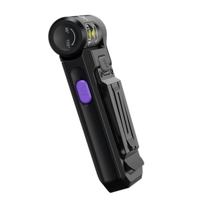 Fenix SW05RUVBLC - LED lommelygte dæmpbar og genopladelig LED/USB IPX6 150 lm 49 timer sort