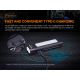 Fenix WT16R - LED lommelygte genopladelig 2xLED/USB IP66 300 lm 30 timer