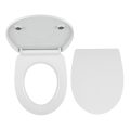 FERRO - SoftClose-toiletbræt i duroplast, hvid