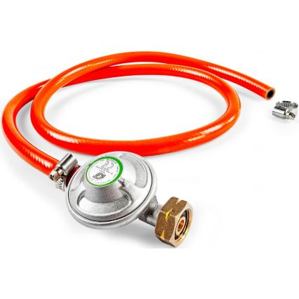 Fieldmann - Gasgrill med 3 brændere i mat krom