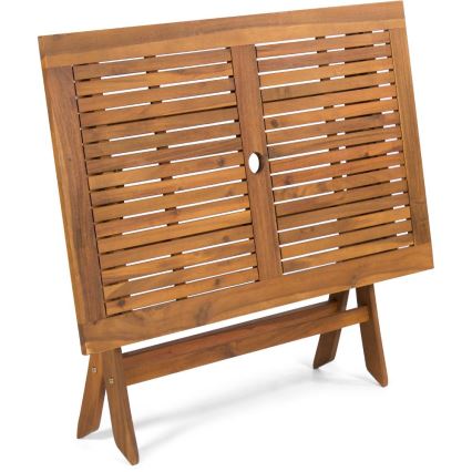 Fieldmann - Havebord foldbart 120x70 cm akacietræ