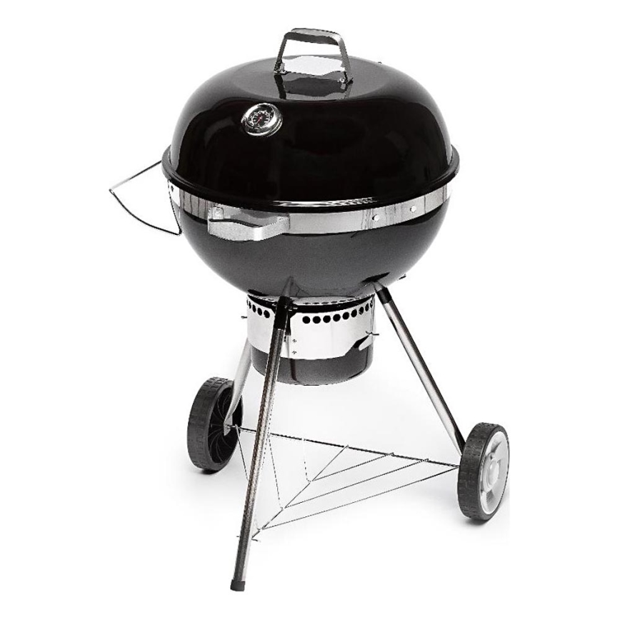 Fieldmann - Kulgrill sort/krom