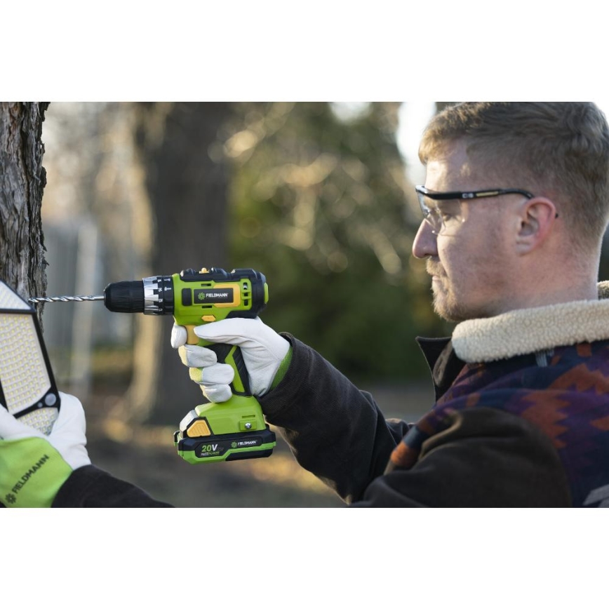 Fieldmann - Ledningsfri borehammer 20V