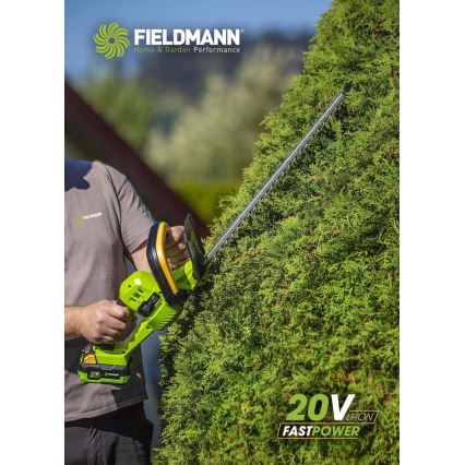 Fieldmann - Ledningsfri hækkeklipper 20V