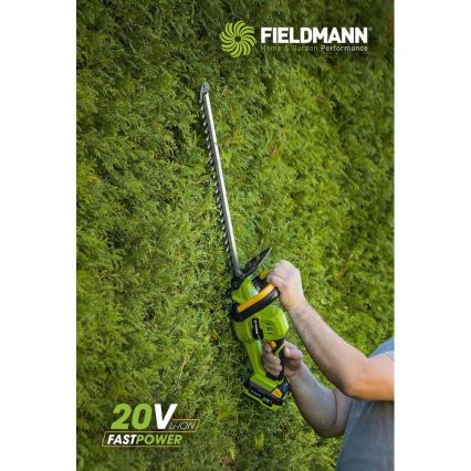 Fieldmann - Ledningsfri hækkeklipper 20V