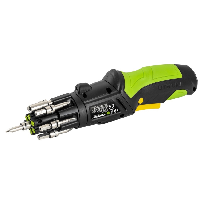 Fieldmann - Ledningsfri skruemaskine 3,6V 1300 mAh