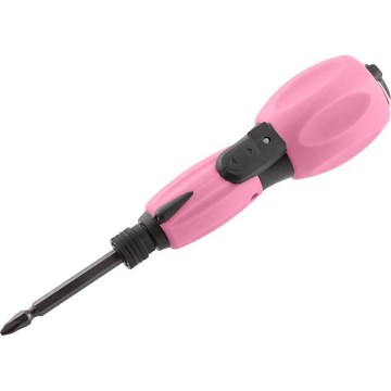 Fieldmann - Ledningsfri skruetrækker 3,6V 800 mAh lyserød