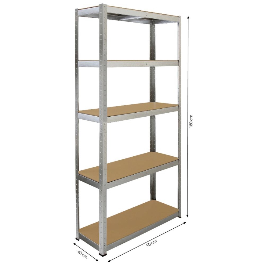 Fieldmann - Opbevaringsstativ 180x90x40 cm