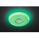 Fischer & Honsel 20756 - LED loftlampe dæmpbar RGBW-farver T-ESRA LED/19W/230V 2700-6500K Wi-Fi Tuya + fjernbetjening