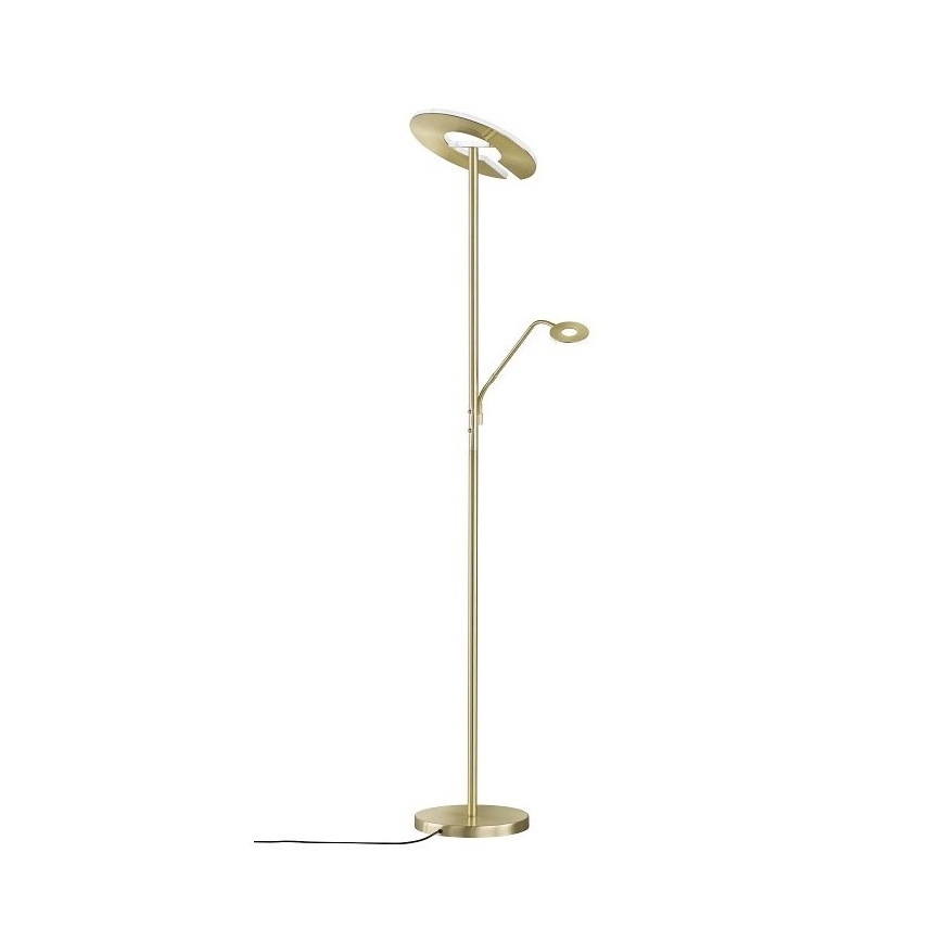 Fischer & Honsel - LED gulvlampe dæmpbar DENT 1xLED/30W/230V + 1xLED/6W 2700-4000K