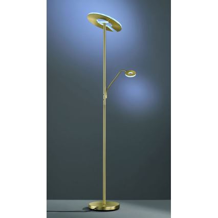 Fischer & Honsel - LED gulvlampe dæmpbar DENT 1xLED/30W/230V + 1xLED/6W 2700-4000K