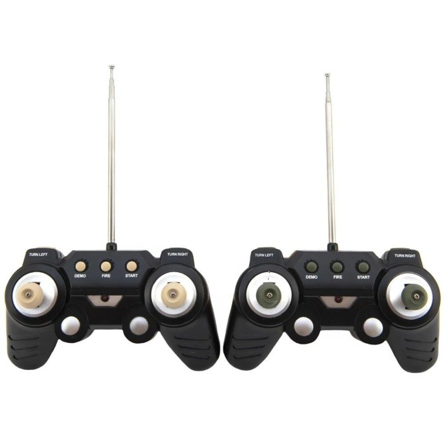 Fjernstyrede RC-biler og kampvogne, 2x AA-batterier, kamuflage