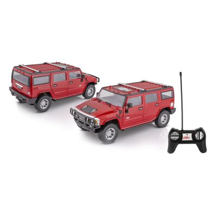 Fjernstyret bil Hummer H2 rød
