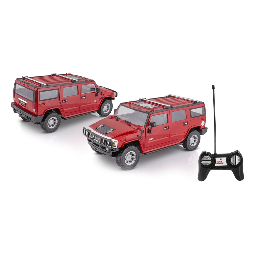 Fjernstyret bil Hummer H2 rød